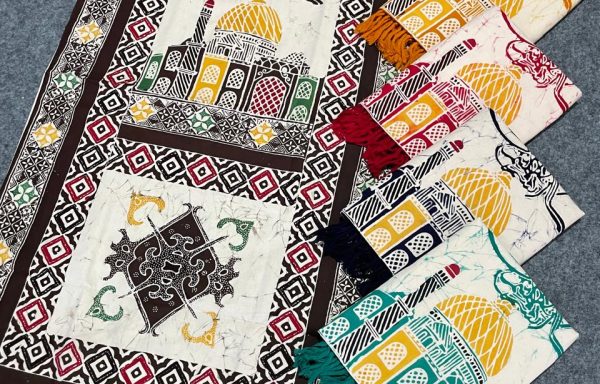 Sajadah Batik Cap Tulis Rumbai