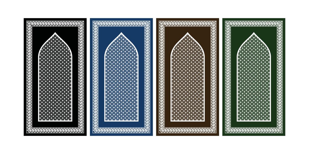 Sajadah Batik Monochrom Truntum Warna