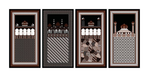 Sajadah Batik Sogan Klasik Jogja